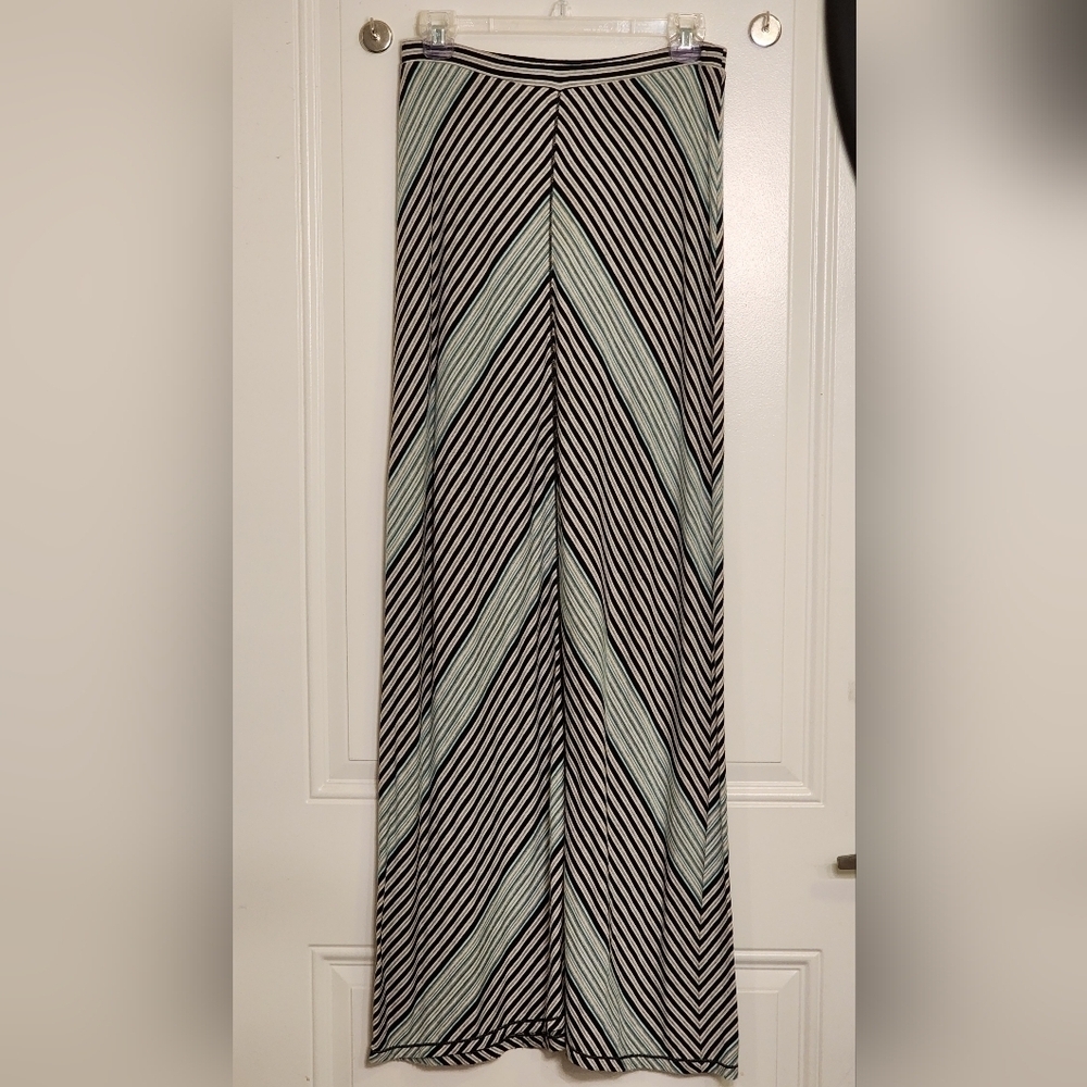 Max Studio Striped Maxi Skirt Size Small